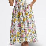 Pilar - Elegante Vestido Floral Alba Madrid