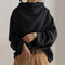 Clara - Jersey Oversize Negro Alba Madrid