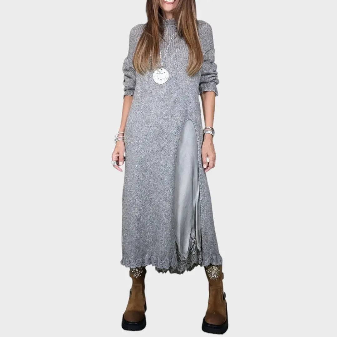 Vega | Conjunto de Jersey y Vestido de Estilo Lencería Alba Madrid