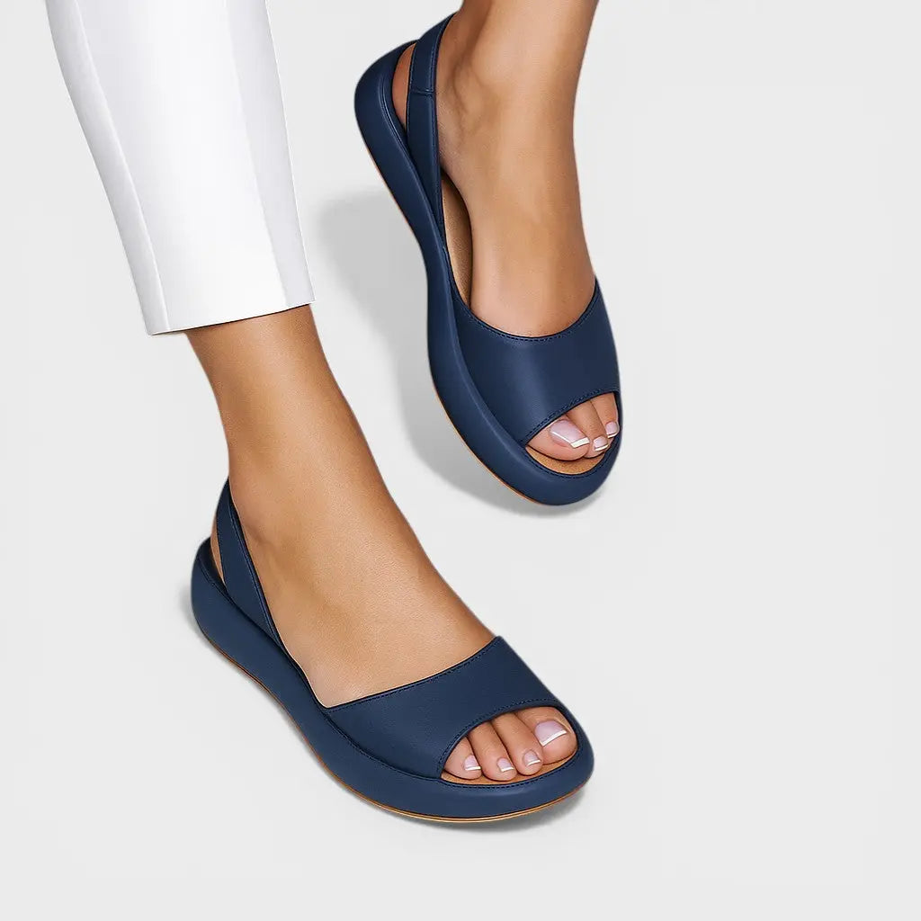 Maria™ | Sandalias minimalistas con punta abierta Alba Madrid