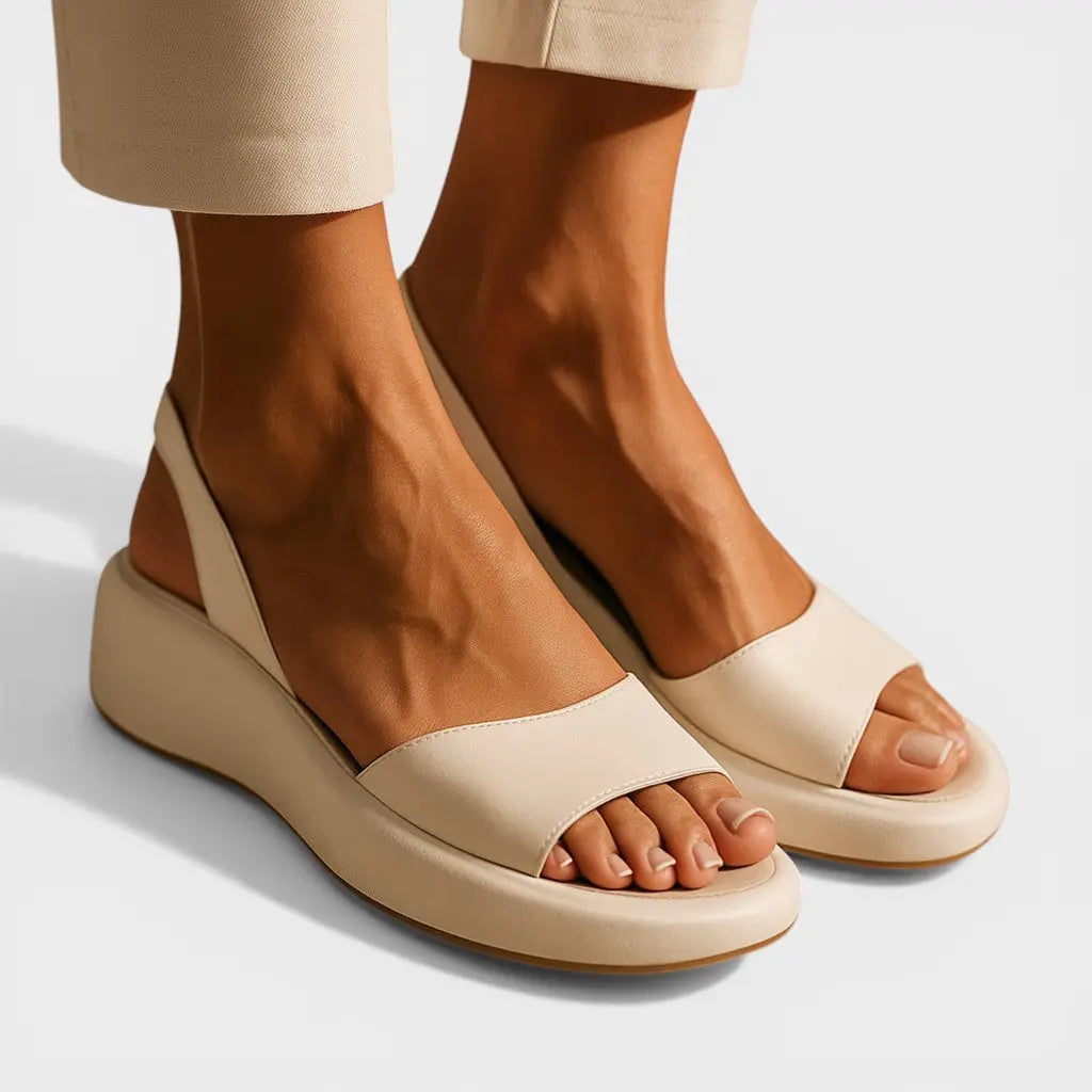 Maria™ | Sandalias minimalistas con punta abierta Alba Madrid