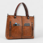 Austėja™ - Bolso de cuero elegante Alba Madrid
