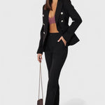 Rosalinda | Conjunto de Blazer y Pantalones Elegante Alba Madrid