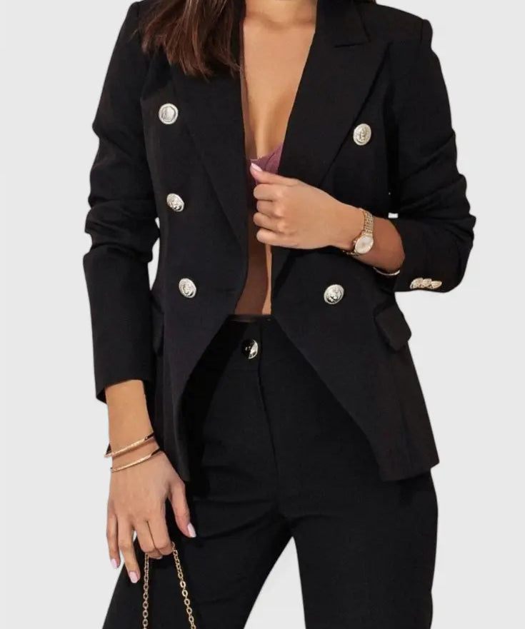 Rosalinda | Conjunto de Blazer y Pantalones Elegante Alba Madrid