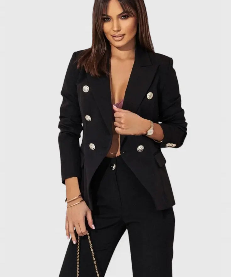 Rosalinda | Conjunto de Blazer y Pantalones Elegante Alba Madrid