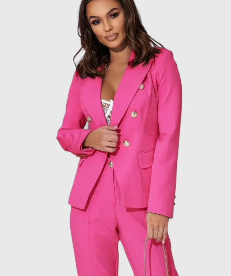 Rosalinda | Conjunto de Blazer y Pantalones Elegante Alba Madrid