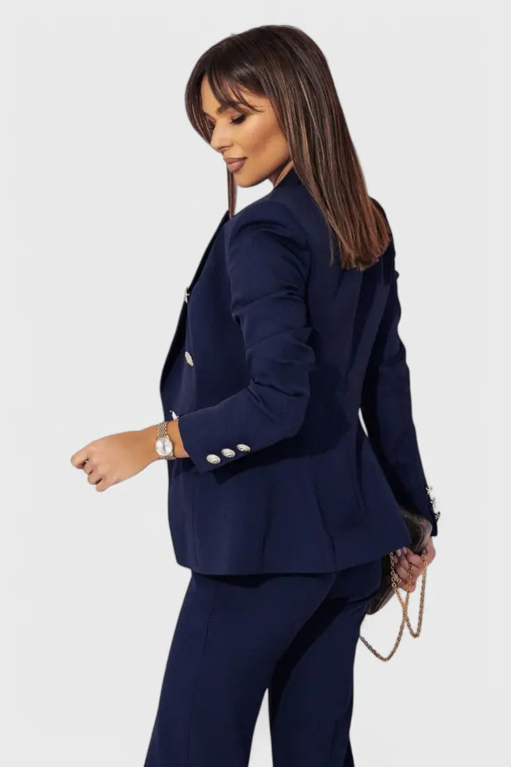 Rosalinda | Conjunto de Blazer y Pantalones Elegante Alba Madrid
