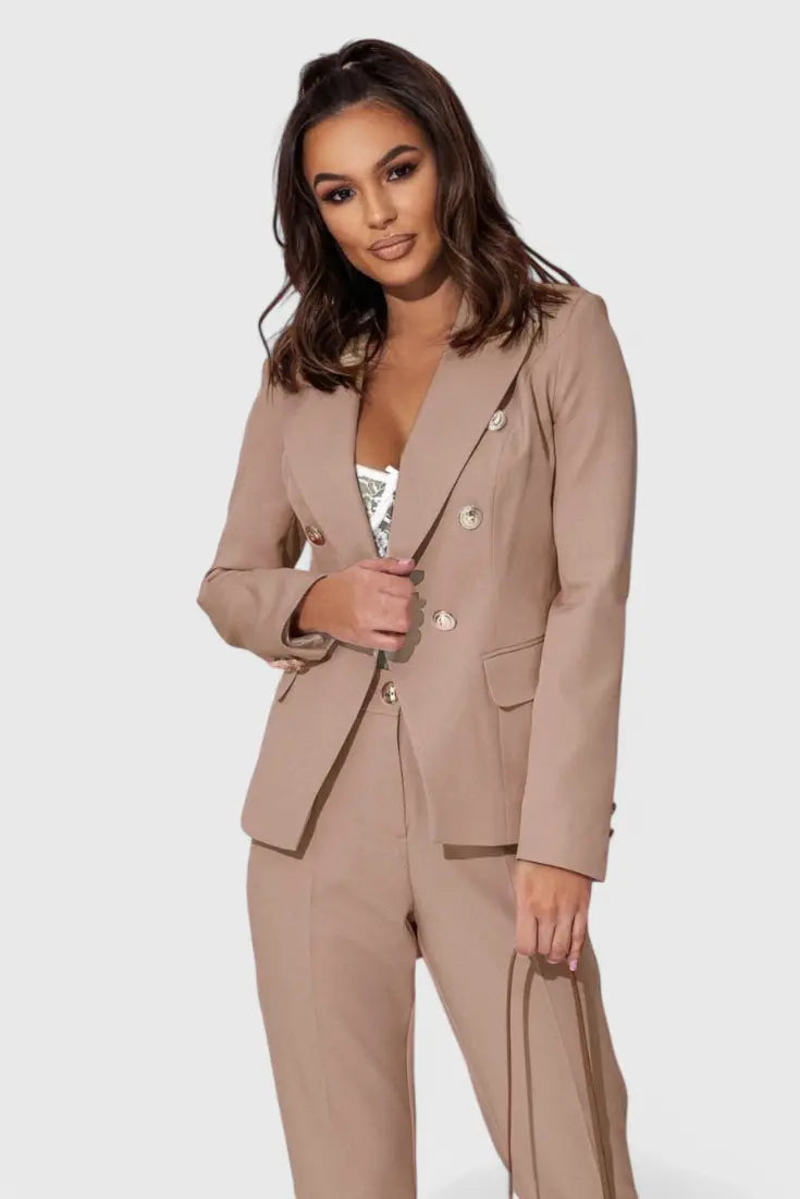 Rosalinda | Conjunto de Blazer y Pantalones Elegante Alba Madrid