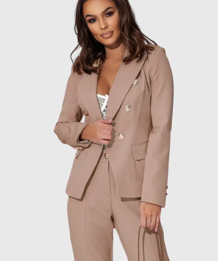 Rosalinda | Conjunto de Blazer y Pantalones Elegante Alba Madrid