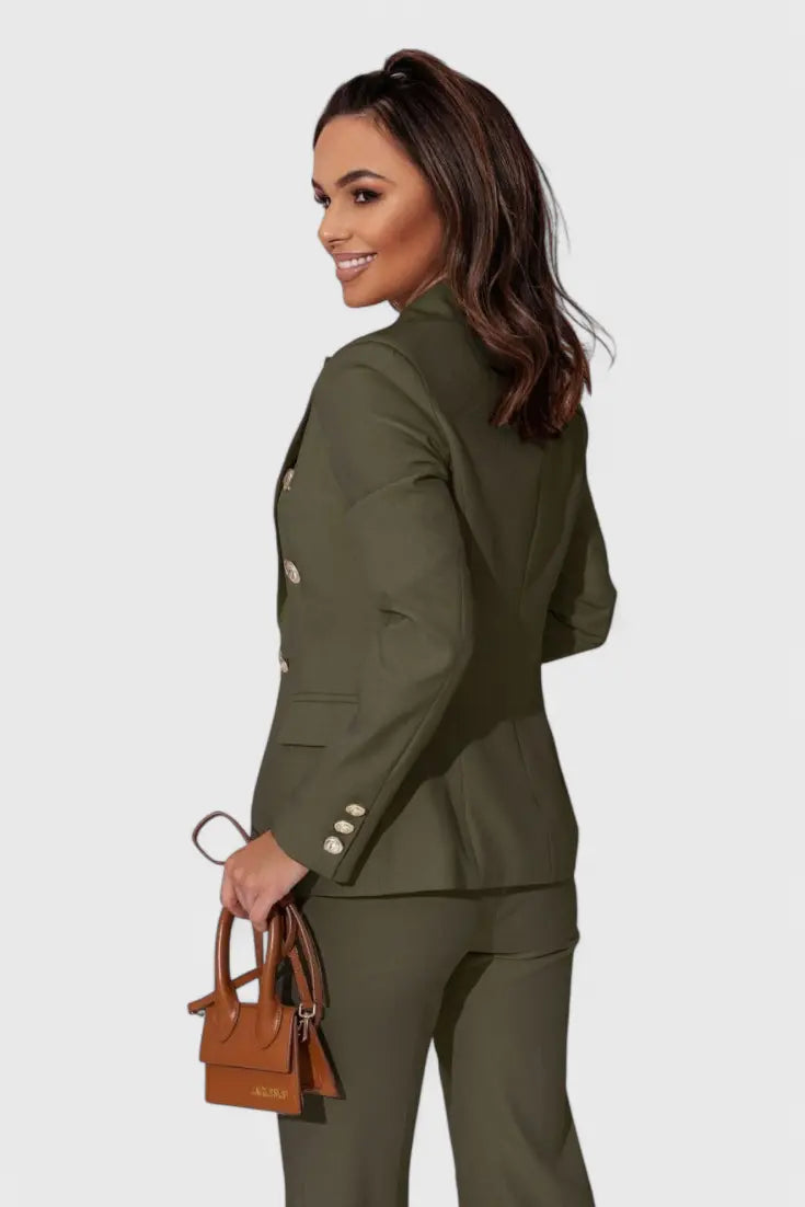 Rosalinda | Conjunto de Blazer y Pantalones Elegante Alba Madrid