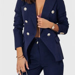 Rosalinda | Conjunto de Blazer y Pantalones Elegante Alba Madrid