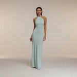 Verónica - Vestido atractivo con espalda fruncida Alba Madrid