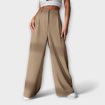Pantalones de Mujer de Cintura Alta y Corte Amplio Alba Madrid