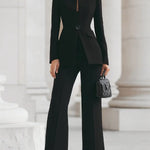 Adrielle Elegante conjunto de Blazer y Pantalón Alba Madrid