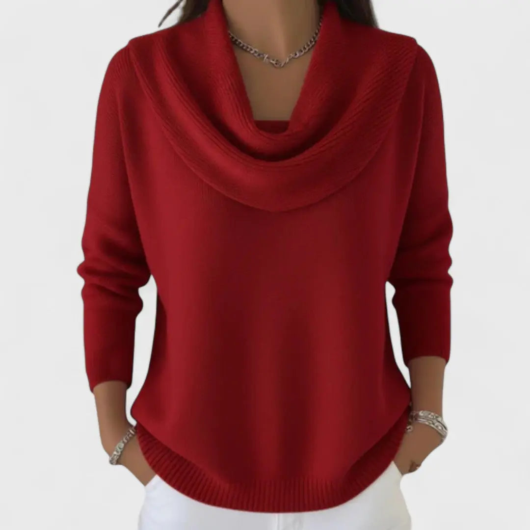 Eliza - Suéter con cuello Alba Madrid