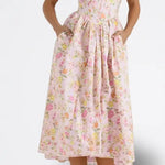 Pilar - Elegante Vestido Floral Alba Madrid