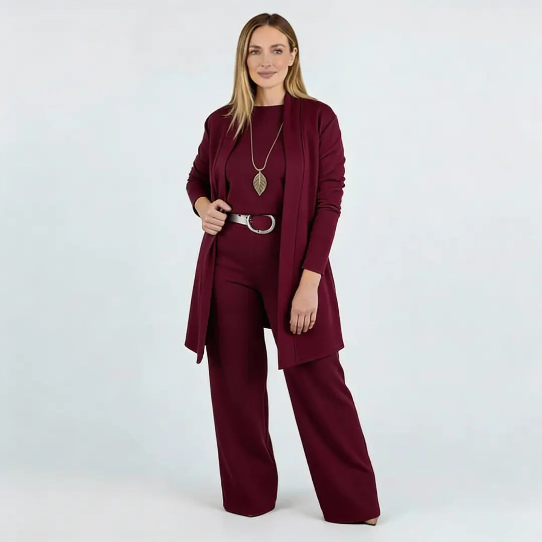 Conjunto Premium de 3 Piezas – Look Completo Elegante y Cómodo Alba Madrid