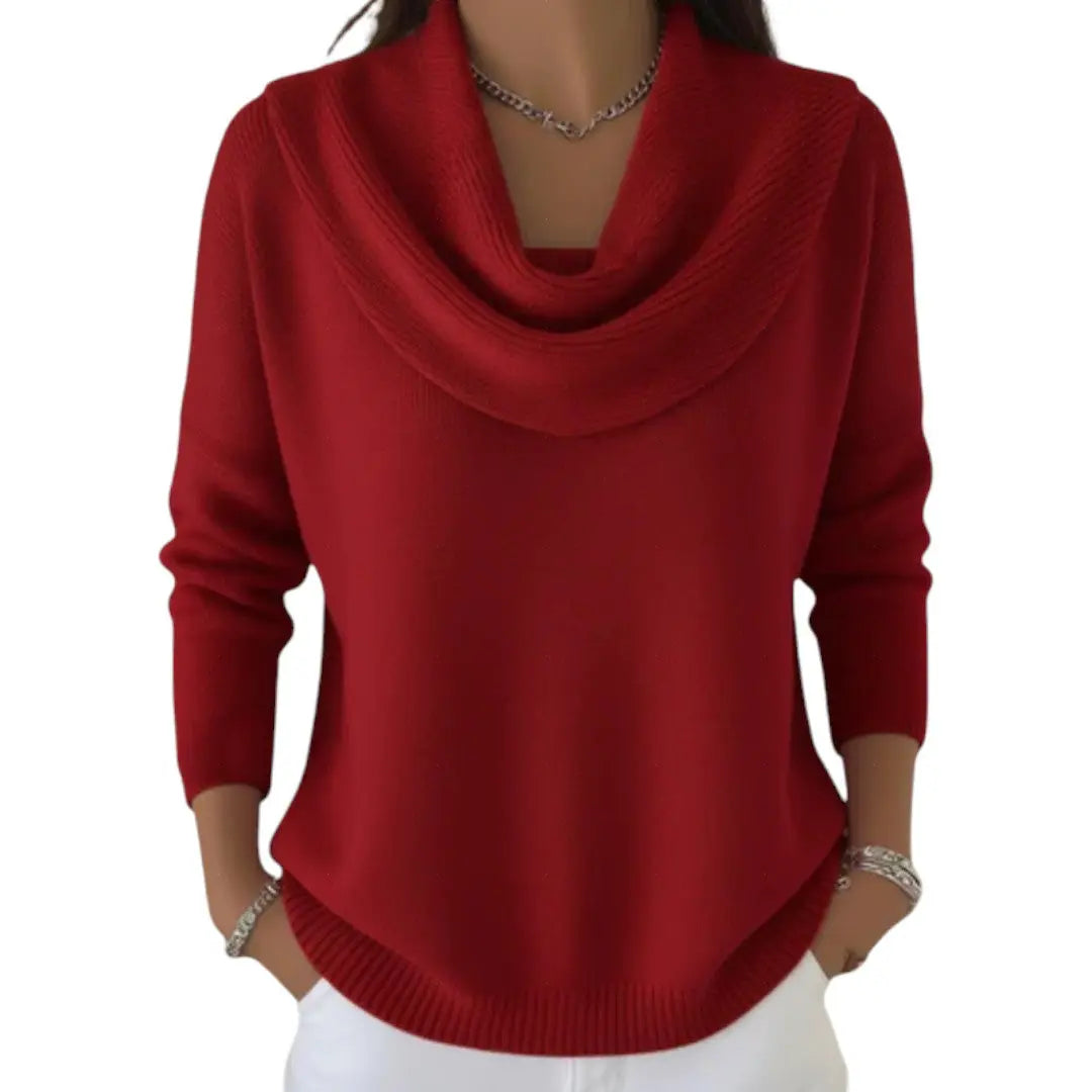 Elisa | Suéter con Collar Alba Madrid