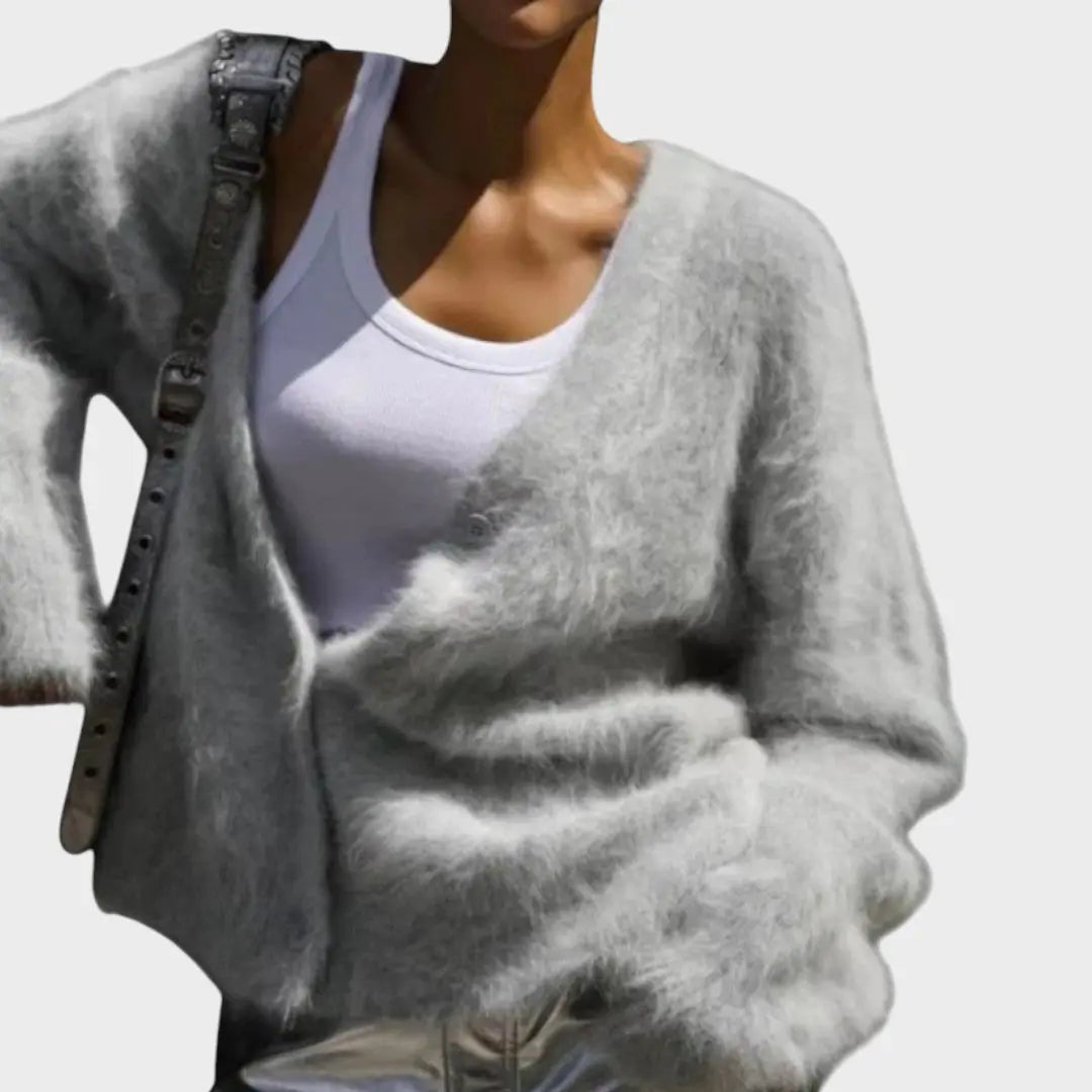 Daniela | Cardigan de Mezcla de Cachemira Suave Alba Madrid