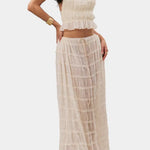 Eugenie | Conjunto Top Plisado Alba Madrid