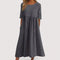 Selina™ | Vestido de Algodón Elegante y Favorable Alba Madrid