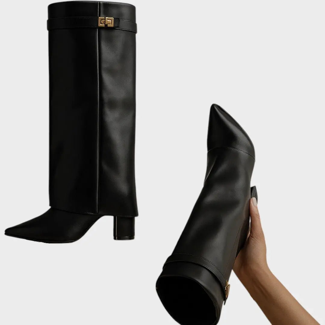 Luna | Botas altas de cuero Alba Madrid