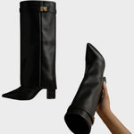 Luna | Botas altas de cuero Alba Madrid