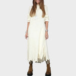 Vega | Conjunto de Jersey y Vestido de Estilo Lencería Alba Madrid