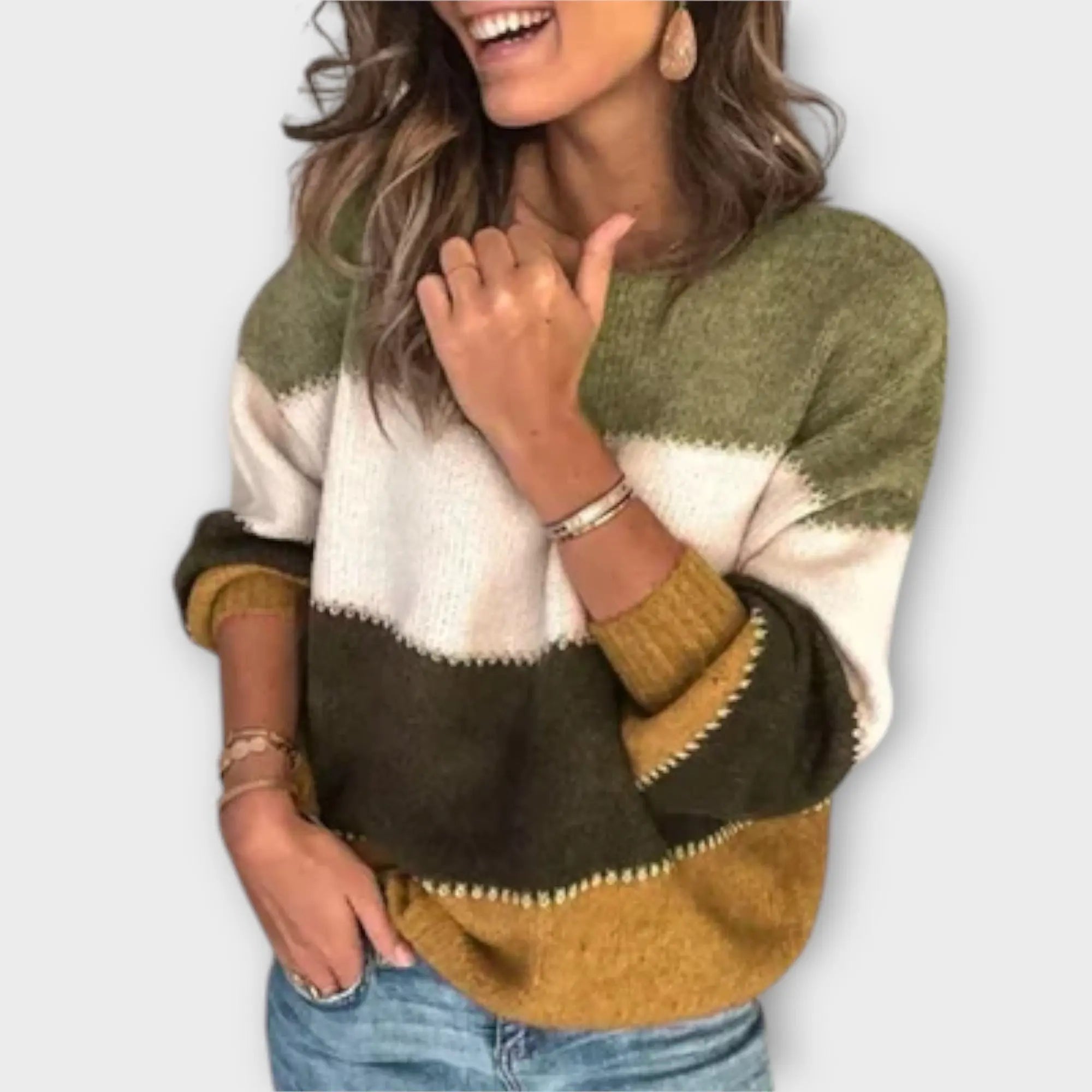 Elisa - Suéter casual y suave Alba Madrid