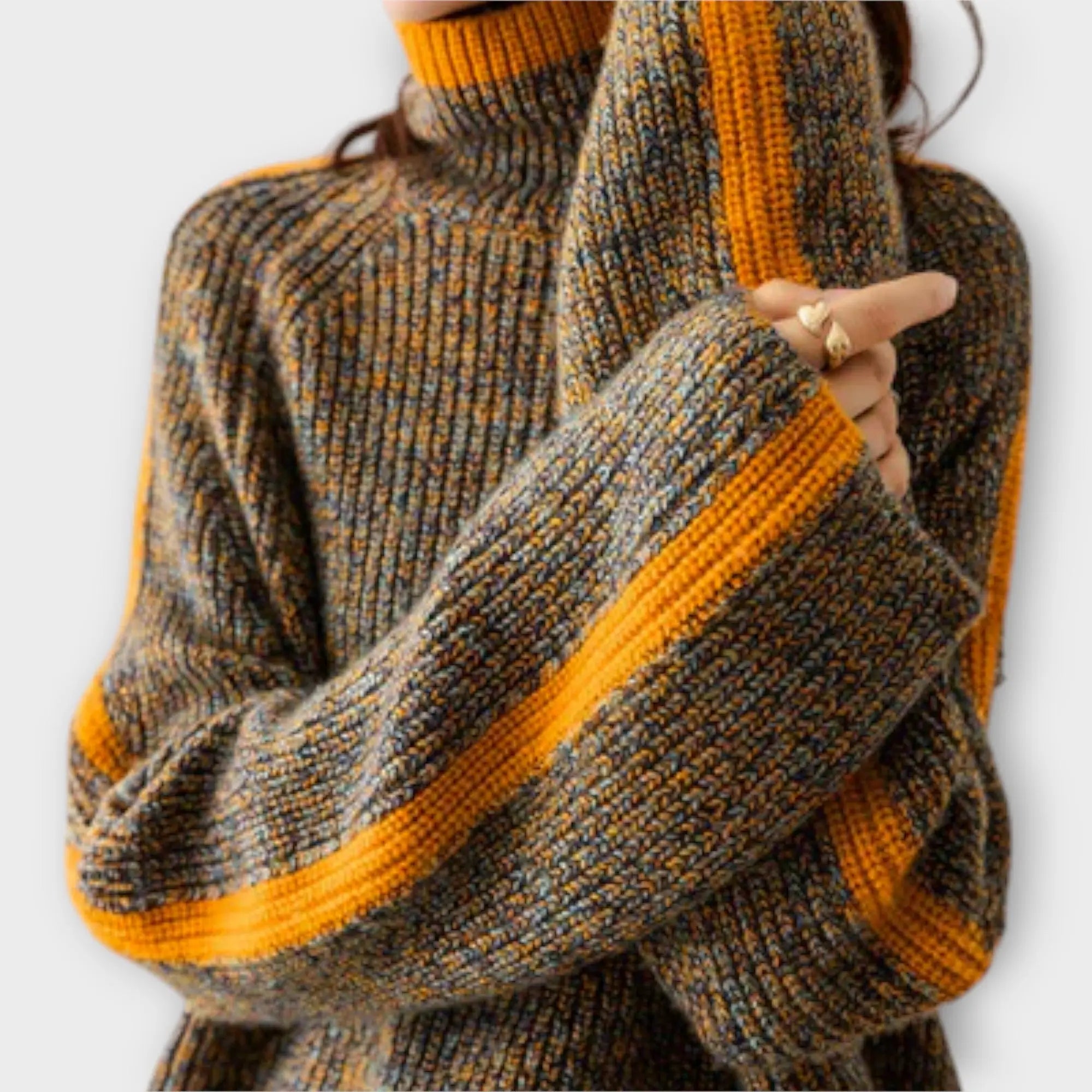 Breseis - Suéter Vintage de Cuello Alto Alba Madrid