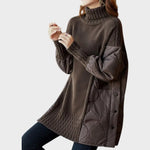 Sarah | Jersy Oversize de Cuello Alto Alba Madrid