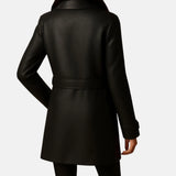 Carmen - Sofisticada Chaqueta de Cuero Alba Madrid