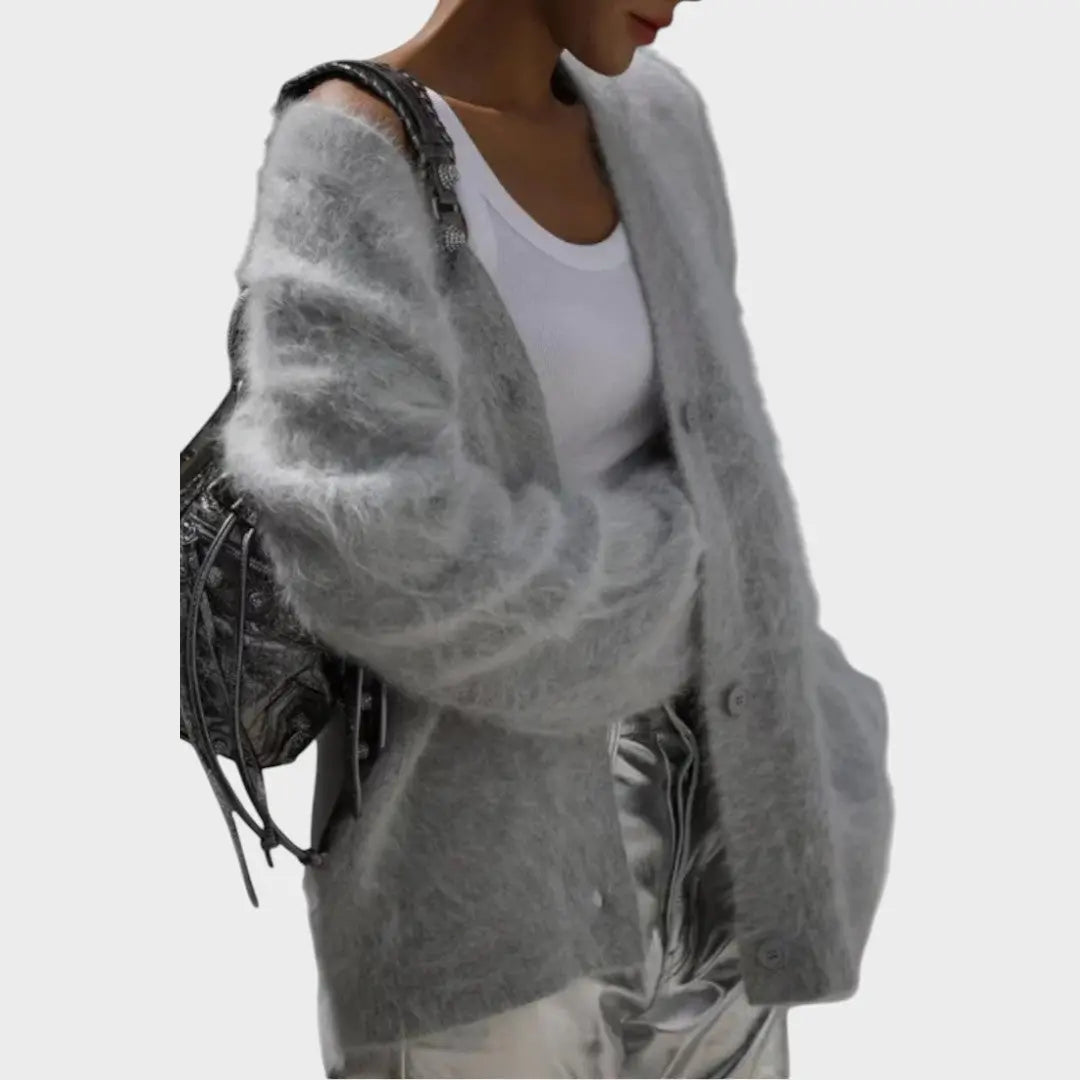 Daniela | Cardigan de Mezcla de Cachemira Suave Alba Madrid