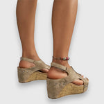 Mia – Sandalias de plataforma vintage Alba Madrid