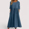 Selina™ | Vestido de Algodón Elegante y Favorable Alba Madrid