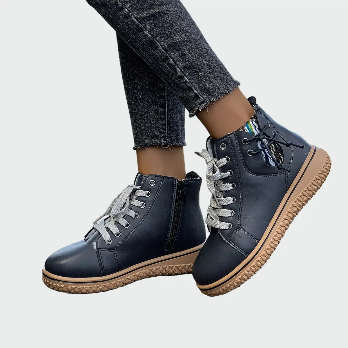 Botas de tobillo ortopédicas de cuero Alba Madrid