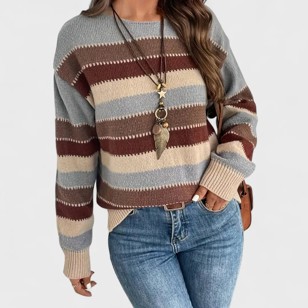 Maryanna - Suéter Casual Vintage para Mujer Alba Madrid