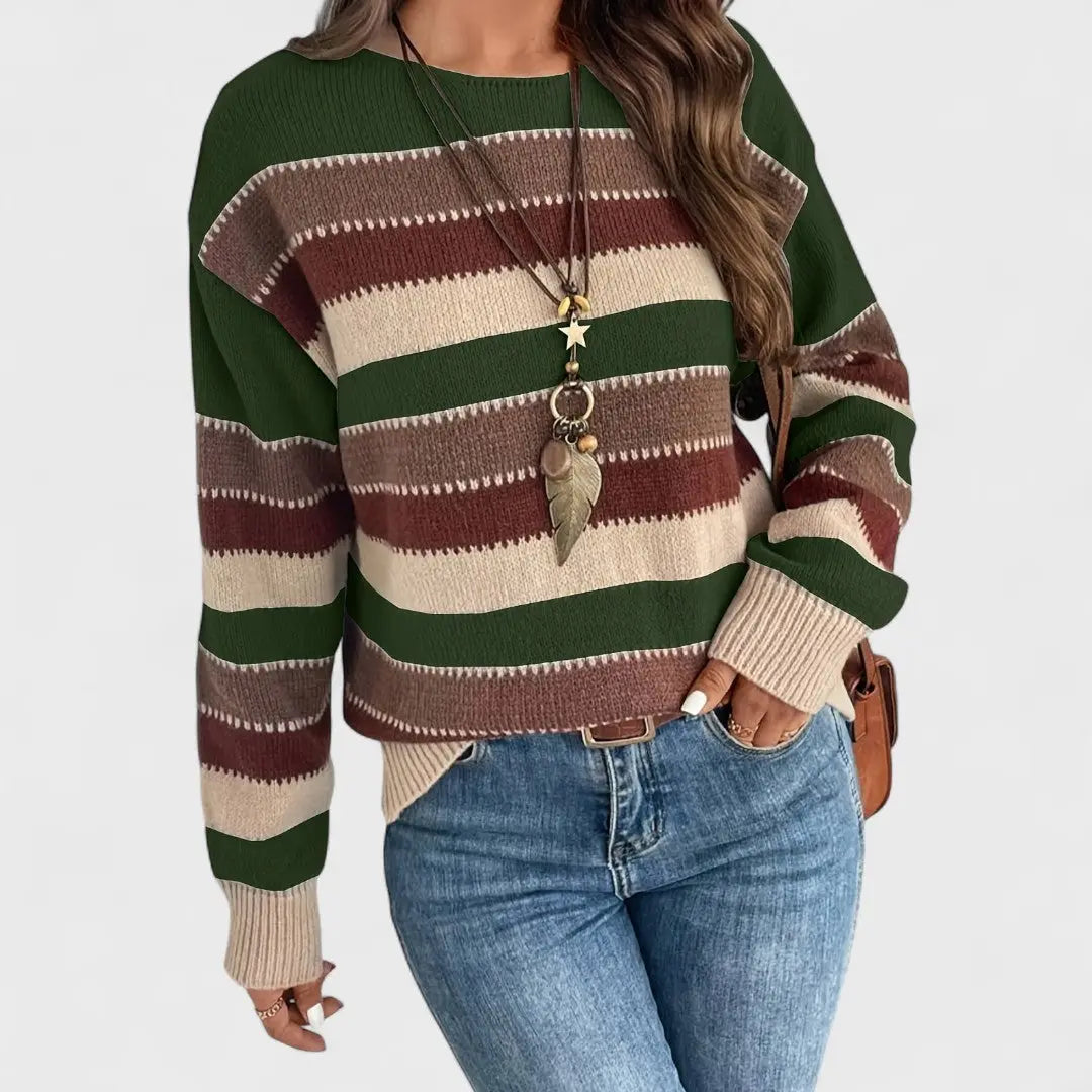 Maryanna - Suéter Casual Vintage para Mujer Alba Madrid