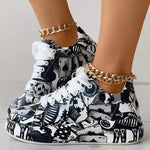 Veronika - Zapatillas Diseño de Graffiti Amortiguación Alba Madrid
