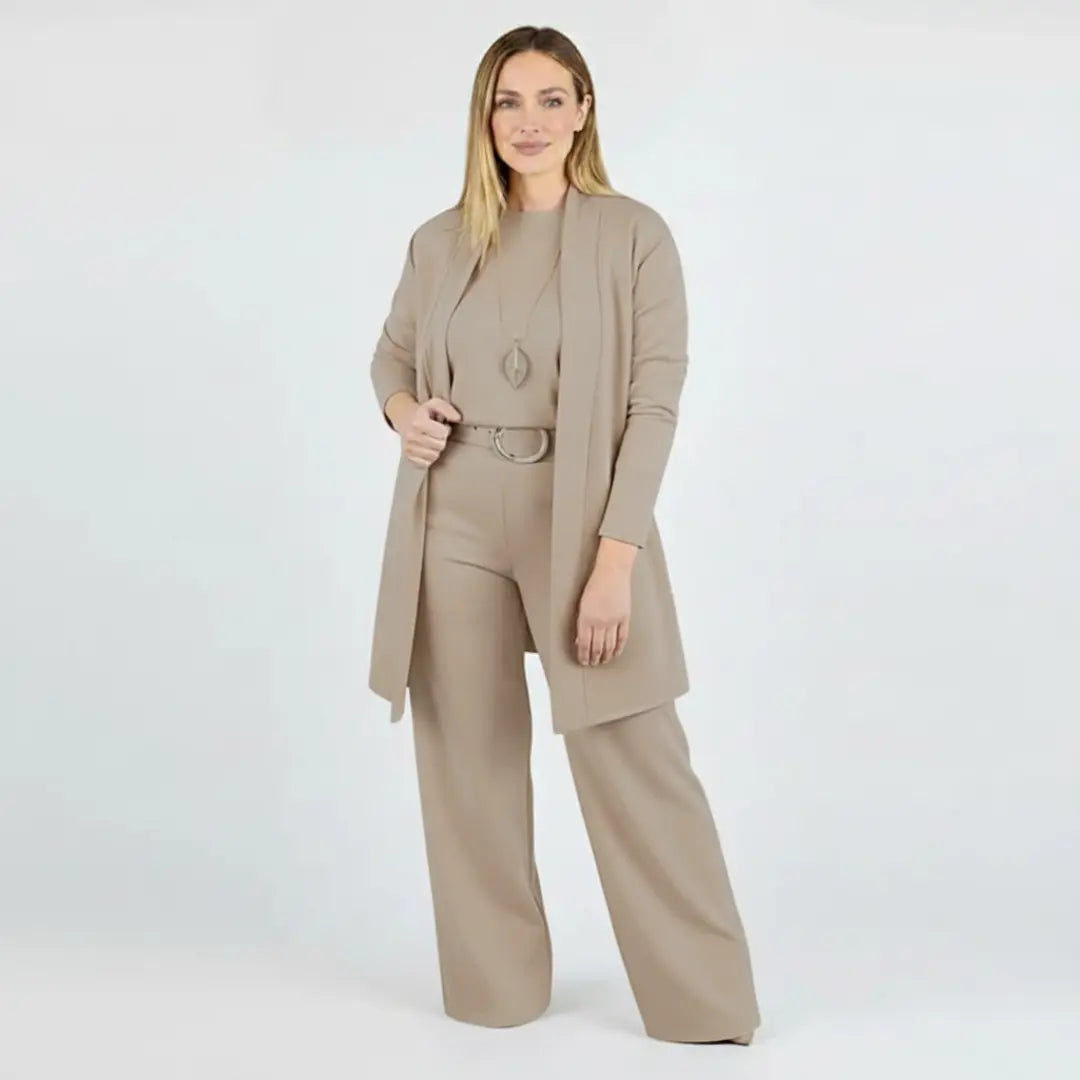 Conjunto Premium de 3 Piezas – Look Completo Elegante y Cómodo Alba Madrid