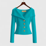 Clarisa | Elegante chaqueta de punto para apariciones con estilo Alba Madrid