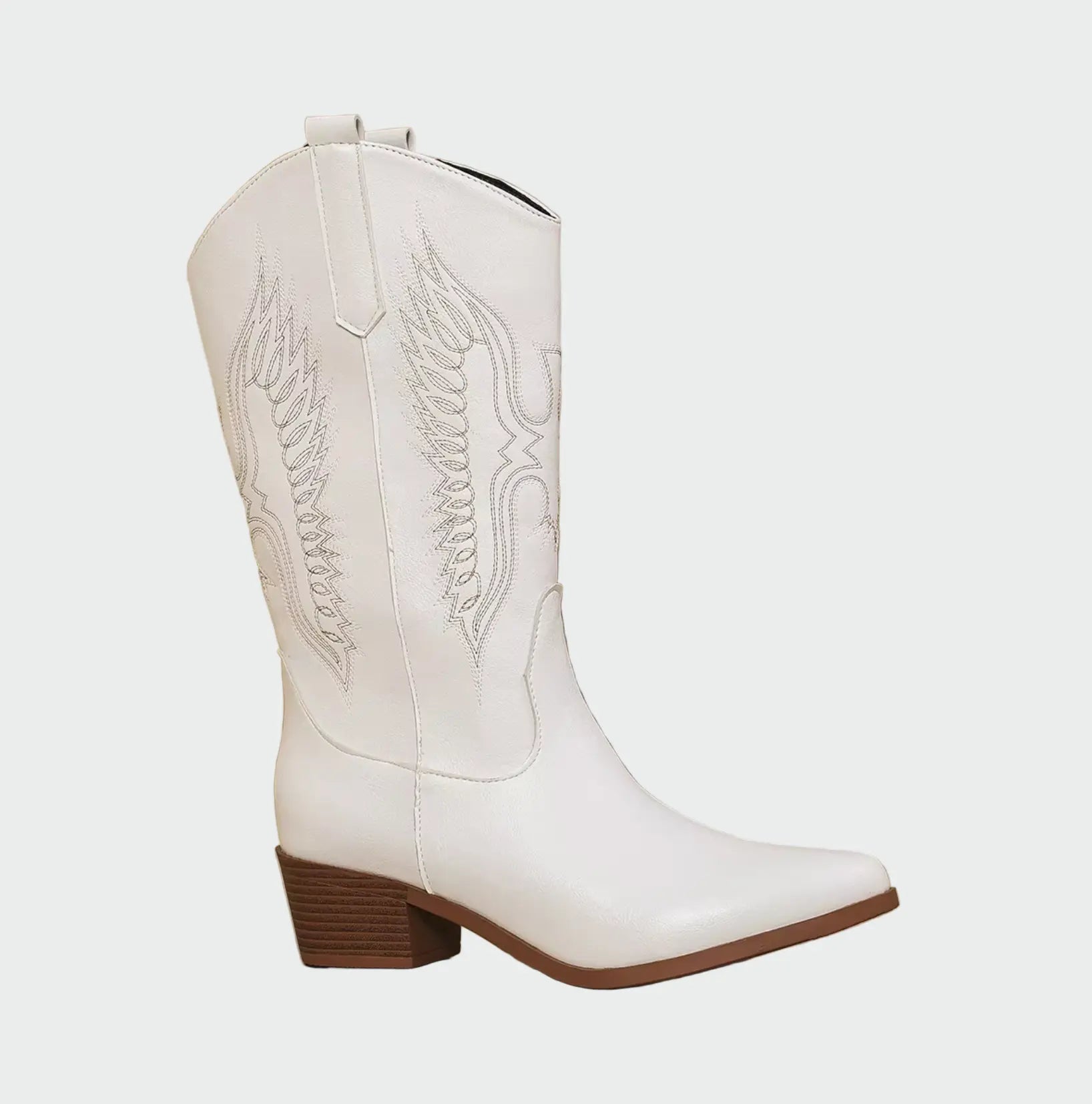 Botas de vaquero occidentales de cuero Alba Madrid