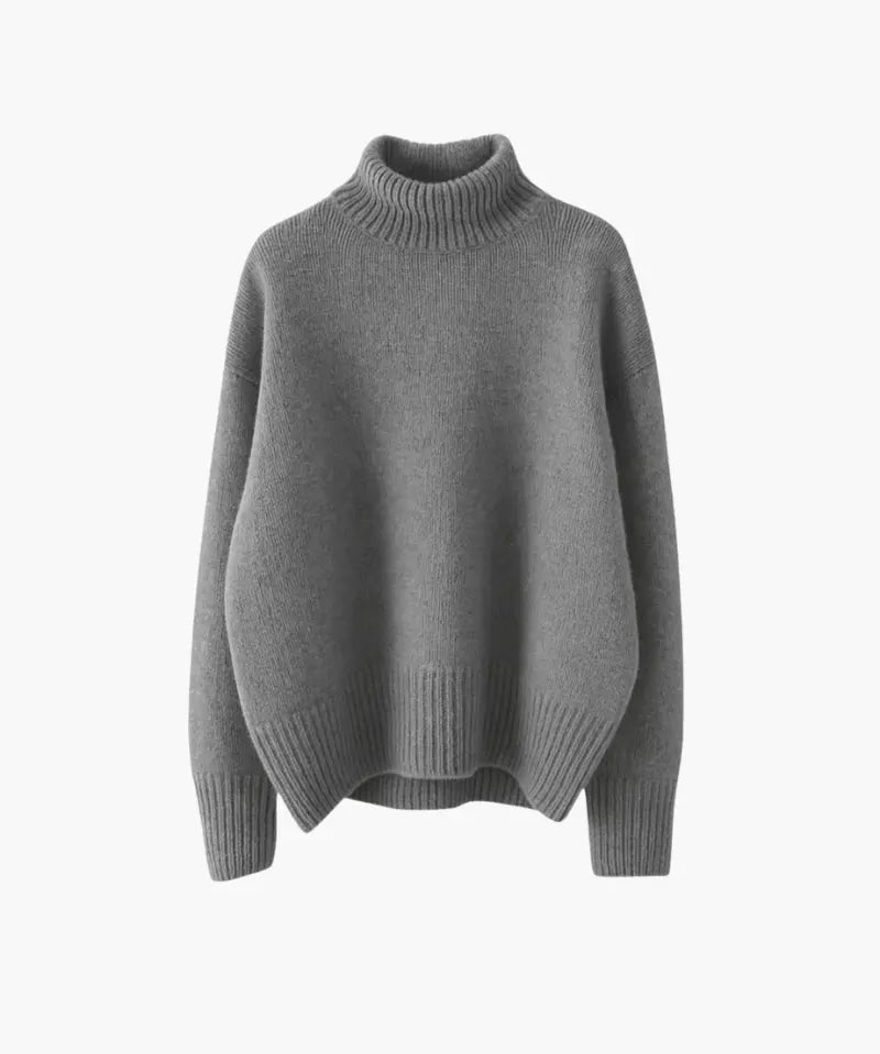 JERSEY SUAVE CON CUELLO ALTO Alba Madrid