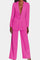 Marnie Conjunto de Blazer a Medida y Pantalones de Pierna Ancha Alba Madrid