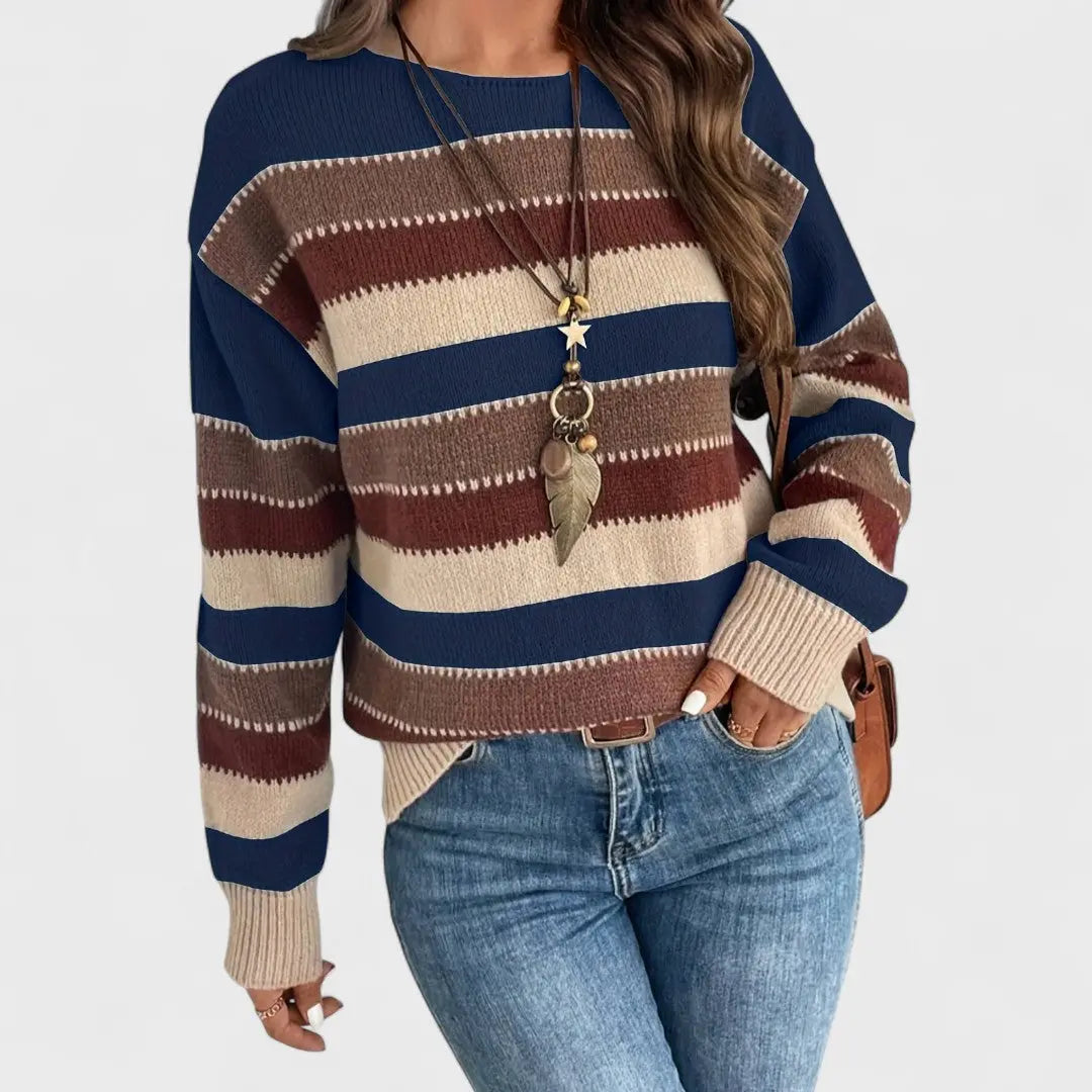 Maryanna - Suéter Casual Vintage para Mujer Alba Madrid