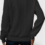 Zoey Jersey de Punto con Cremallera Suave Alba Madrid