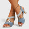 Jasmina - Sandalias Elegantes con Hebilla Decorativa Alba Madrid