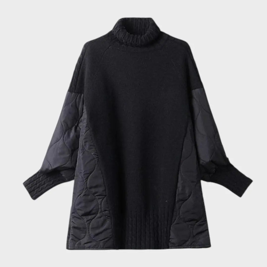 Sarah | Jersy Oversize de Cuello Alto Alba Madrid