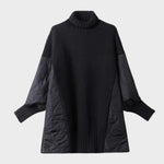 Sarah | Jersy Oversize de Cuello Alto Alba Madrid