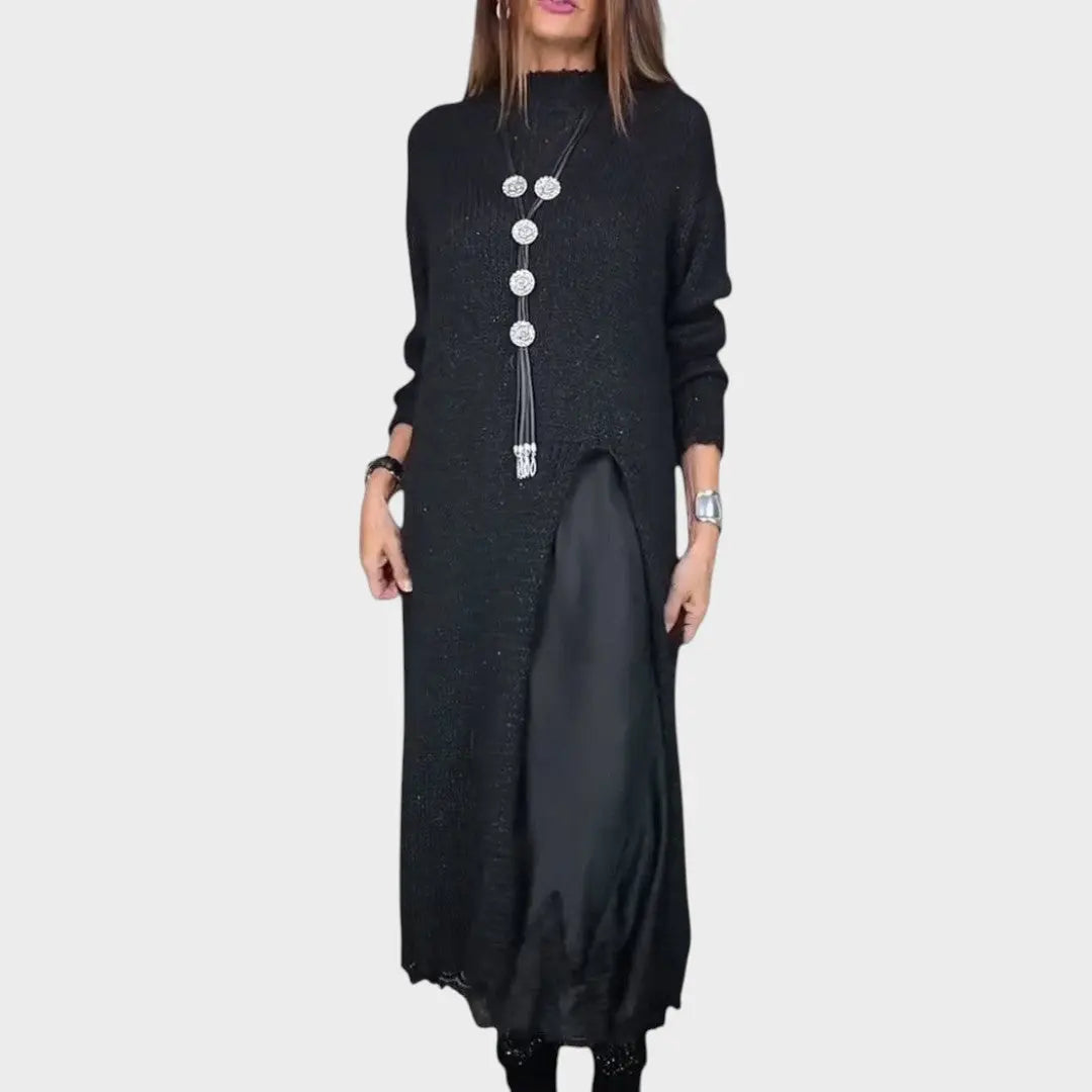 Vega | Conjunto de Jersey y Vestido de Estilo Lencería Alba Madrid